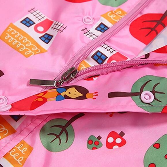 Pink Kids One Piece with Fun Print - Picture 6 of 8